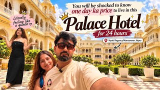 Living in a Palace for 24 Hours | Hyatt Regency Mansarovar Jaipur Property Tour 