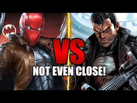 Why Punisher VS Red Hood Isn't Even Close!