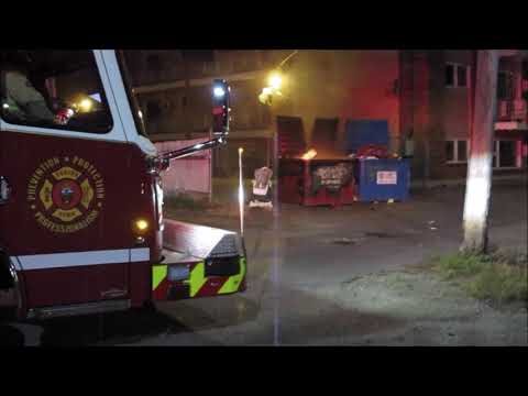 *Pre-Arrival* Dumpster Fire Regina, Saskatchewan