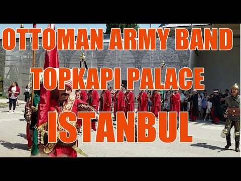 Osmanlı Mehter Dünyanın en eski Askeri Bandosu Topkapı Sarayında.... VER MEHTERI ! June 2019 !