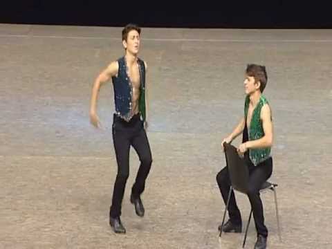 TAP DANCE WORLD CHAMPIONSHIP 2012-duo adult''caino and abel'',EMANUELE LEONARDO D'ANGELO ITALY