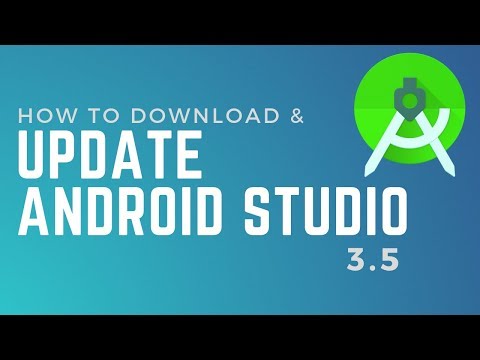 How to download update Android Studio 3 5