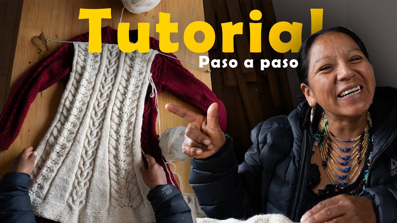 Tutorial PASO a PASO  | Saco ROJO tejido a Mano 🧶