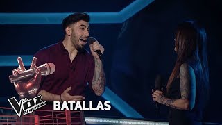 Javier vs Natalia - &quot;El día que me quieras&quot; - Gardel - Batallas - La Voz Argentina 2018