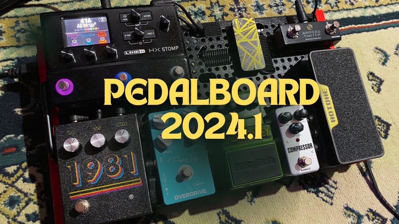 PEDALBOARD 2024.1 updates to PEDALS (HX, JOYFX, AMPERO)