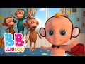 Cinq Petits Singes - Les plus belles comptines pour bébé  | BB LouLou