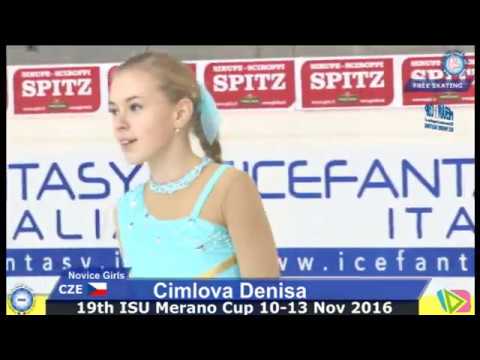 Cimlová Denisa MERAN CUP 2016 volná jízda