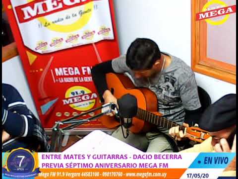 Dacio Becerra nos acompaña en la mañana de Entre mates y guitarras "Voy saliendo del bañado"