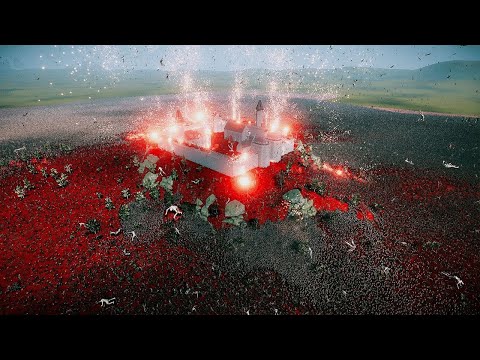 SUPER CATAPULT vs 1.000.000 ZOMBIES | Ultimate Epic Battle Simulator 2