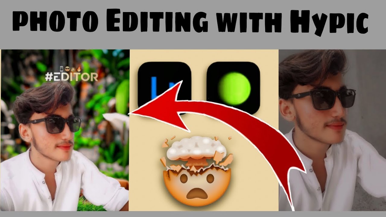 Photo Editing with hypic//photo Ai explain//How to use Hypic//