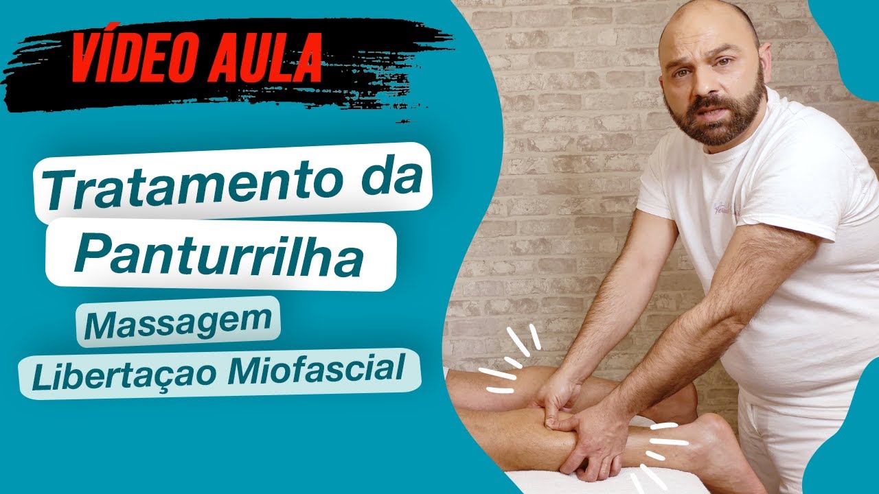 Tratamento Dores Panturrilha com Massagem e Libertação Miofascial - Video Aula