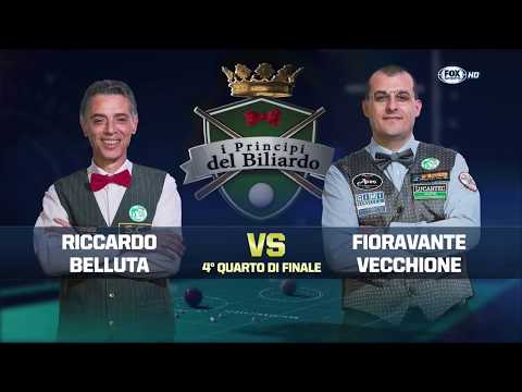 Belluta VS Vecchione - I Principi del Biliardo 2016/2017 - 2^ Tappa 4^ Quarto