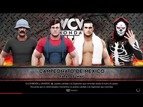 Lucha de 4 - Don Ramón Vs Chabelo Vs La Parka Vs Alberto el Patron - Campeonato de México: AAA
