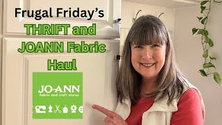 It's time to hit the Thrift Store and JOANN Fabric to Save Some Money! //Frugal Living