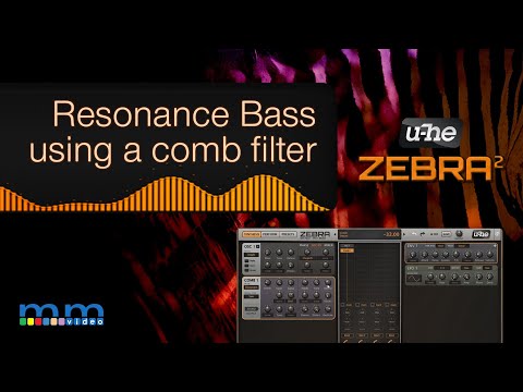 MMTV: U-he Zebra 2 Resonance Bass Patch Creation | Eric Burgess