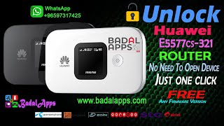 Unlock e5577cs 321 No need to Open Router Enjoy this New Method By BadalApps