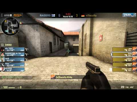 Raiders vs. n!faculty | Gruppe B, RaidCall EMS One Summer | de_mirage