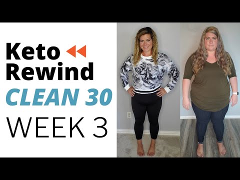 Week 3 Meal Plan of the Keto Rewind CLEAN 30 #KRClean30