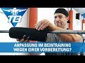 Beintraining | Änderungen in der Vorbereitung?