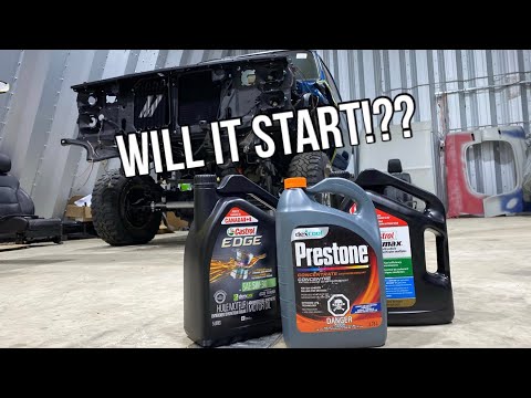 FIRST START on the LS Swapped Chevy K10!!!
