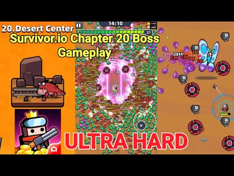 Survivor.io Chapter 20 Boss Gameplay | Best Build
