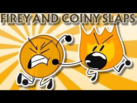 Everytime Firey and Coiny Slapped each other (BFDI)