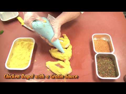 Callaghans Chicken Royal With a Gratin Sauce