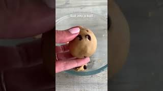 Microwave Chocolate Chip Cookies #recipe #cookie #cookiedough #tastyfood