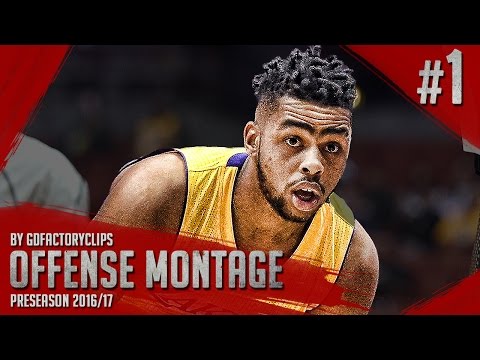 D’Angelo Russell Preseason Offense Lakers Highlights 2016/2017 – D-LOADED!