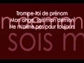 Mon ange Jena Lee Francais paroles and english ...
