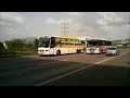 Buses Speeding On Mumbai Pune Expressway Volvo Scania VRL PART 1