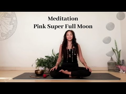 Guided Meditation: Pink Super Full Moon