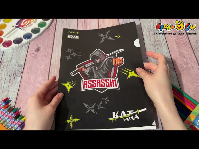 Папка-уголок A4 Superhero - видео