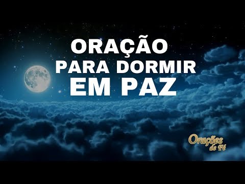 Oração para dormir em paz