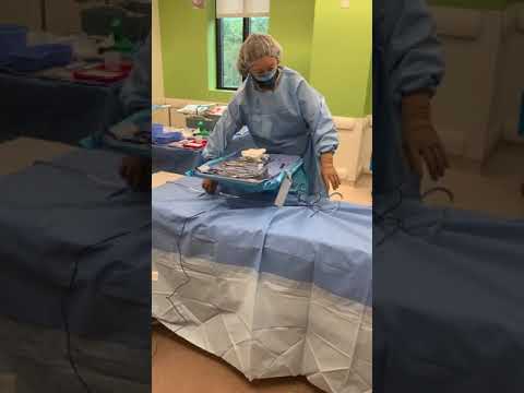 Bovie falls off sterile field (what to do)