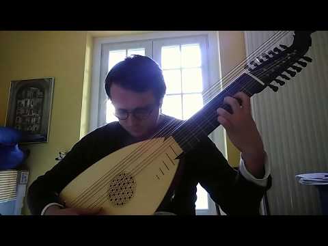 Jasper Bärtling-Lippina plays Prelude and Canaries from Ennemond (Vieux) Gaultier