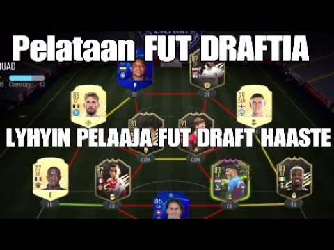 LYHYIN PELAAJA FUT DRAFT HAASTE |Fifa 21 Suomi