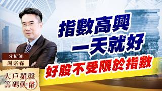 指數高興一天就好 好股不受限於指數