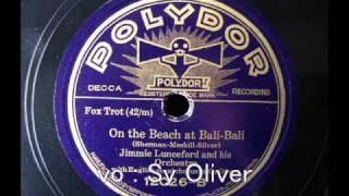 Music video thumbnail preview for Jimmie Lunceford - ON THE BEACH AT BALI -BALI by Jimmie Lunceford and His Orchestra