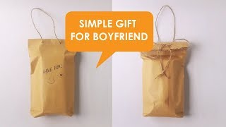 Simple gift for boyfriend