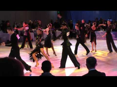 WDSF Youth Latin 1/4 rumba Dima Kusnir - Valeria Gumeniuc