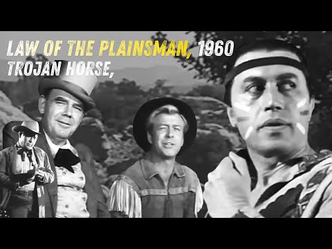 Michael Ansara, Full Episode, Trojan Horse, Law of the Plainsman, 1960
