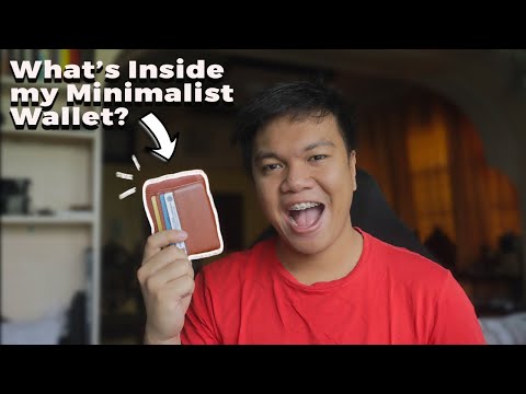 What's Inside my Minimalist Wallet? | Debit Card | Credit Card | Government ID | Rewards Card