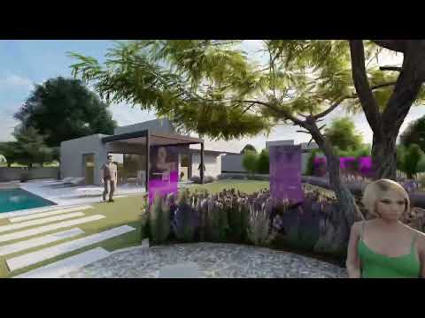 Visualisierung eines Familiengartens