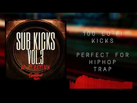 Sub Kicks Vol 3 | 100 Lo-Fi Sub Kicks | Royalty Free Samples