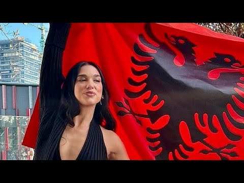 Dua Lipa dancing the Albanian Shota 🇦🇱