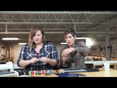 Vintaj Patina Paints on Sizzix Leather with Candie Cooper