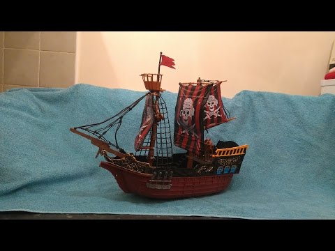 ToysWorldTV Learning Playtime Pirate ship toy  海盗船游戏  Пиратский корабль игра