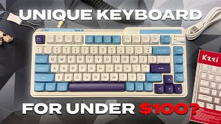 This keyboard has great THOCK with some odd features... (KZZI K75 LITE)