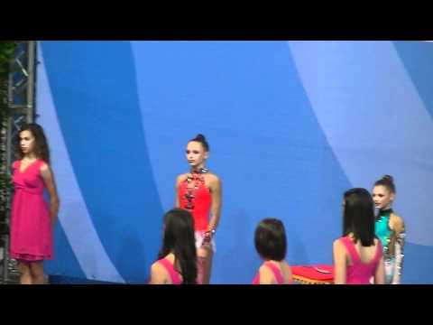 World Cup Pesaro - Award Ceremony Ribbon Final (Junior)